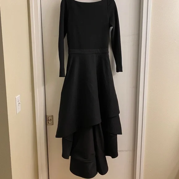 Fame and Partners 💌 Free Shipping Westside Dress Size 6 Formal Hi-Lo Gown - Picture 7 of 15